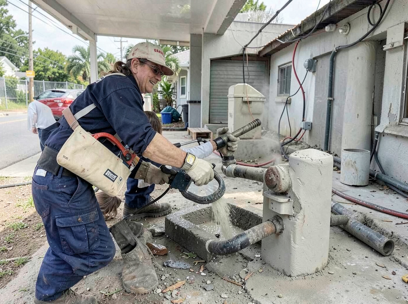 water damage restoration in Westchase