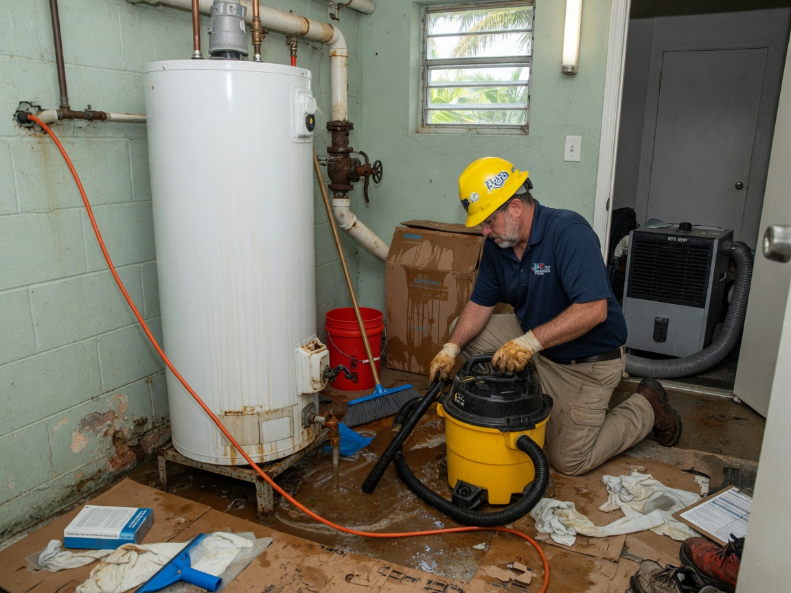 water damage restoration in Valrico